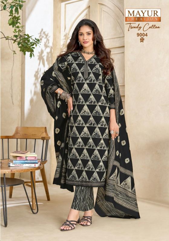 Mayur trendy cotton vol 9 best wholesale dress material market in mumbai